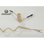 Low Temperature PTFE Fiberglass Insulated Wire 0.5mm OCr25Al5 Conductor For Relay for sale