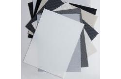 China Grade 8 Waterproof Transparent Drapery Fire Proof Retardant Sun Shade Sunscreen Fabrics Textiles supplier