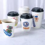 Customized Printing Double Wall Paper Hot Drink Cup 600ml 700ml for sale