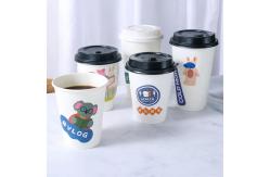 China Customized Printing Double Wall Paper Hot Drink Cup 600ml 700ml supplier