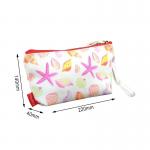 Biodegradable Printed Polyester Cosmetic Bag With Handle