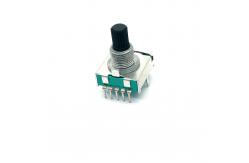 China 17mm Single Pole Triple Throw Rotary Switch 0.3A 100k Log Potentiometer supplier