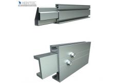 China Anodized Solar Roof Mounting Systems Mounting Splice For Residential / Rail Joint supplier