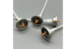 China Versatile 360 Degree Aerosol Valve With Actuator supplier