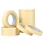 Custom High Temperature 100 Degree Crepe Paper Tape Automotive Masking Tape Painters Tape For Painting for sale