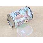 Air Proof Food Grade Paper Composite Cans Green Tea Can Reusable Anti - Rust for sale