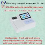 16G Storage Edible Oil Quality Analyzer GB/T5009.37 Acid Value Range 0-50.000 for sale