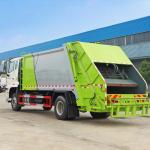 HOWO 4x2 18CBM Truck Mounted Garbage Compactor Euro 3 Garbage Disposal Trucks