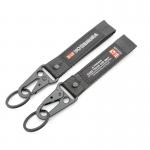 YOSHIMURA Racing Keychain - Tactical Weave Strap & Safety-Labeled Metal Hook for Motorsport Precision for sale