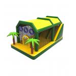 Children Fun Park Inflatable Bouncer House With Palm Trees for sale
