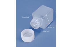 China Reagent Translucent Plastic Hdpe Lab Bottles For Chemical Solvents 30ml supplier