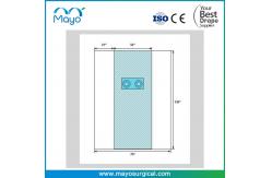 China Surgical Solution Sterile Single use Surgical Angiography Drape with 2 holes supplier