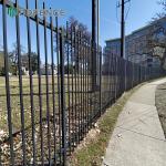 Rust Inhibited Tubular Steel Fence Protective Coating