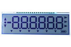China Monochrome Liquid Crystal Display Module , 7 Segment Lcd Screen Panel supplier