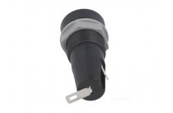China IP40 Flameproof Shocksafe Cartridge Fuse Holder 15mm Diameter Screw Cap supplier