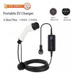 Factory Manufacturer 32a type 2 7kw portable ev charging station electric car station ev charge for sale