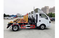 China DONGFENG 4x2 Truck Mounted Garbage Compactor Wth 3 Tons Garbage Boxes supplier