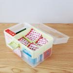 Medication Storage Bins With Handle