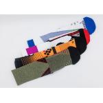 Colorful Thick Youth Boys Basketball Socks With Nylon / Spandex Material for sale