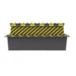 Paint Reflective  Crash Rate Hotel Entrance Control 380V Hydraulic Road Traffic Blocker