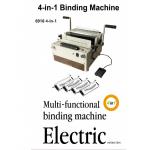 Comb Coil Strip Punching Binding Machine Office 4 In 1 Wire 3:1 2:1 Muti Functional for sale
