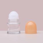 35.2mm Large Roller Ball Bottles Cylinder Glass Perfume Roll On Bottle for sale