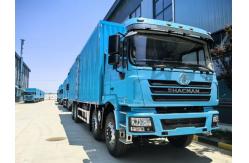 China F3000 8X4 Box Truck with 10M Cargo Box and 380HP Engine supplier