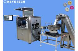 China Buttons Visual Inspection System With Machine Conveyor Device supplier