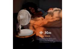 China USB Rechargeable Telescopic Foldable Fan Pedestal Stand Electric Retractable Fans supplier
