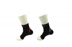 China Good Elasticity Leg Pressure Socks Black Compression Stockings For Men supplier