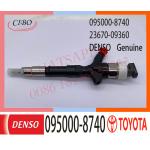 095000-8740 DENSO Diesel Engine Fuel Injector 0950008740 095000-7761 for Toyota HILUX 2KD 23670-0L070 23670-09360 for sale