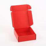 High-Value Red Display Box Thickened Jewelry Color Packaging Box Express Jewelry Packaging Box Can Be Printed With LOGO for sale