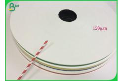 China 120GSM Foodgrade Automatic Straw Manufacturing Paper With Reel Package supplier