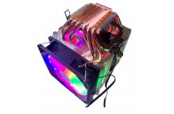China Dual Tower CPU Fan Cooler Aluminum Heatsink PC Motherboard CPU Cooler supplier