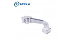 China High Precision Aluminum Accessories CNC Machining Silvery Parts Polishing supplier