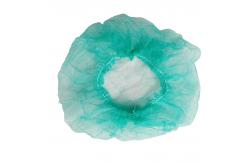 China Non Woven Disposable Head Cap Breathable Round Bouffant Design OEM service supplier