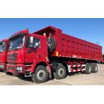 Tipper WEICHAI Diesel Engine SHACMAN F3000 Dump Truck 8x4 380 EuroII Red