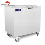 Removing Oil Ultrasonic Dish Cleaner Industrial Kitchen Soaking Tank 2000W 210liters for sale