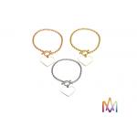 18mm Length Toggle Clasp Closure Cross Chain Bracelet for sale