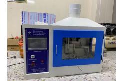 China Single Flame Source Building Material Flammability Testing Apparatus ISO 11925-2 supplier