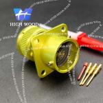 ZH23 Series Environmental Resistance Bayonet Electrical Connector , ZH23-10/18B-1-B for sale
