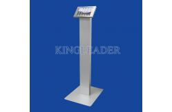 China Freestanding iPad Kiosk Stand Enclosure With Lockable Mechanism Design supplier