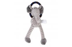 China New Pet Toy Dog Plush Bite Accompany Toy Vent Cartoon Monkey Lion supplier