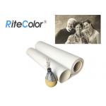 Waterproof Inkjet Digital Printing Cotton Canvas Fabric Roll For Aqueous Inks