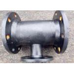 PN10 Ductile Iron Dacromet Saddle Tee Clamp Sch160 Thickness for sale