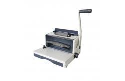 China 6.35mm 6.29mm Pitch PVC Coil Binding Punching Machine With Handle supplier