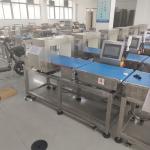 Automatic Food Packaging Checkweigher Machine Touch Screen With Belt