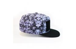 China Creative Graffiti Style Design Flat Brim Snapback Hats Sublimination Print supplier