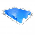 Industrial Stackable Euro Plastic Pallet Heavy Duty 1200mm×800mm