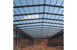 China Q355 Q235 Steel Structure Aircraft Hangar Shed Construction With Aluminum Alloy Window supplier